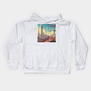 to the future Kids Hoodie